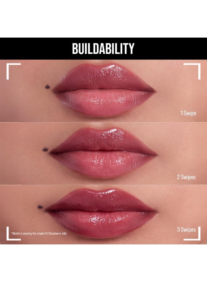 Staze 9to9 Y.U.M.M.Y Lip Gloss Balm | Intense High-Shine Gloss Finish | With SPF 15 | Lightweight | 05 Double Espresso | 2g - Image 3